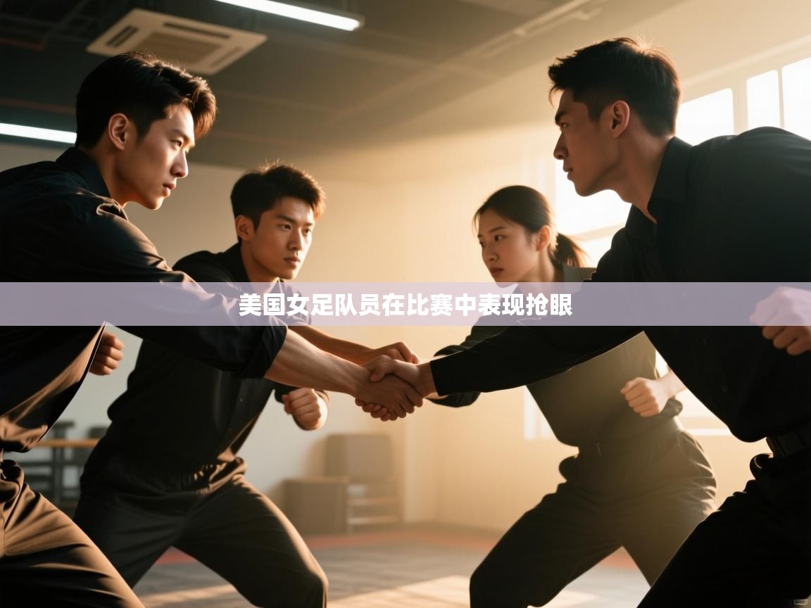 美国女足队员在比赛中表现抢眼